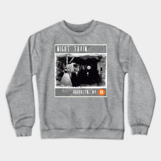 NIGHT TRAIN Crewneck Sweatshirt by wcboys_designs